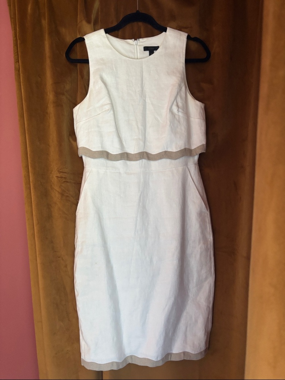 J Crew Linen Dress